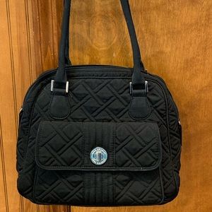 Vera Bradley handbag in classic black